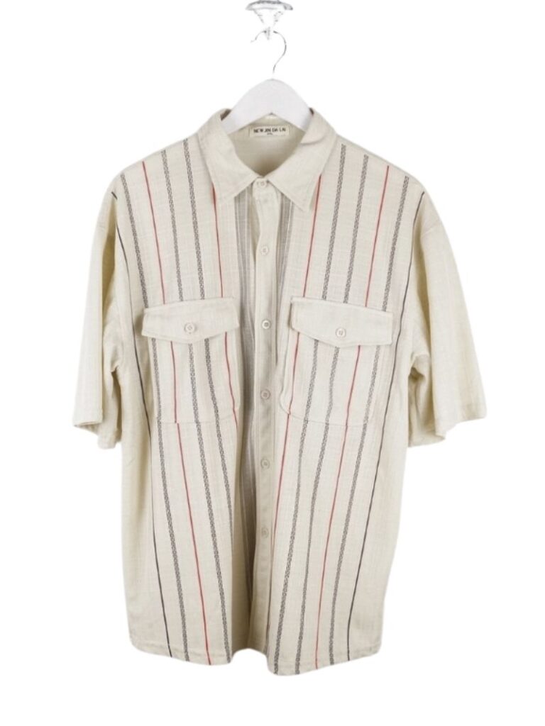 Camisa de rayas New Jin Da Lai