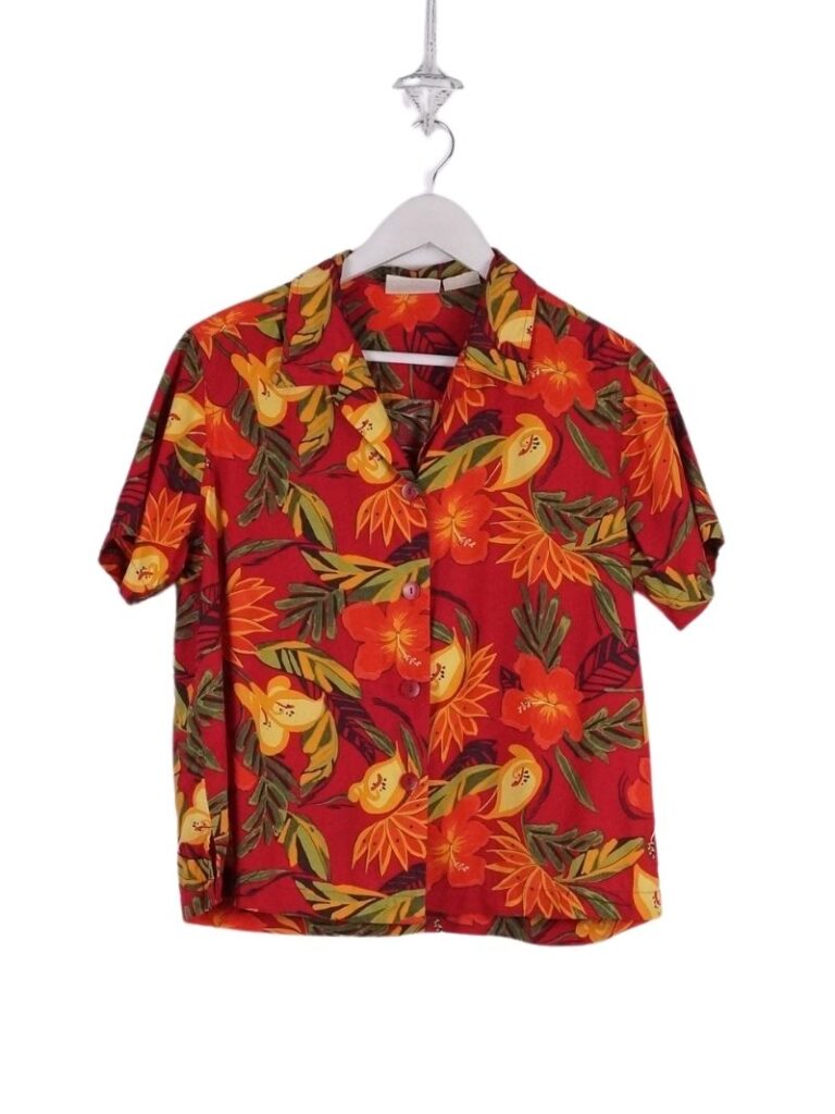 Camisa flores hawaianas
